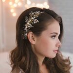 Handmade Pearls and Rhinestones Hair Accessory