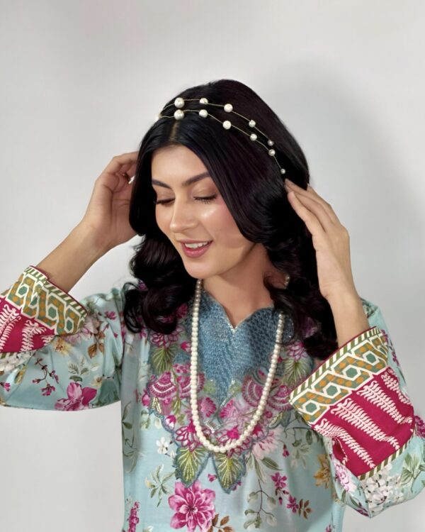 pearls headband for girls